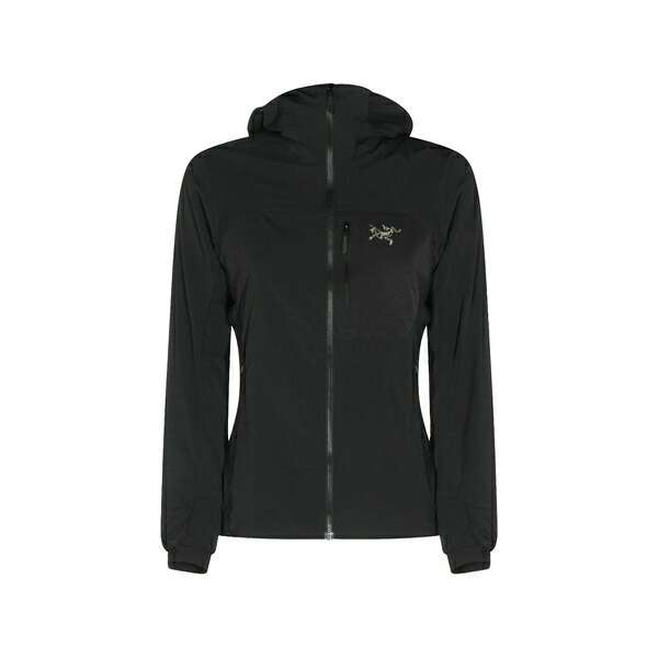 アークテリクス レディース 上衣＆上衣 アウター Proton sl hooded logo-embroidered jacket Black コート・ジャケット-レディースファッション