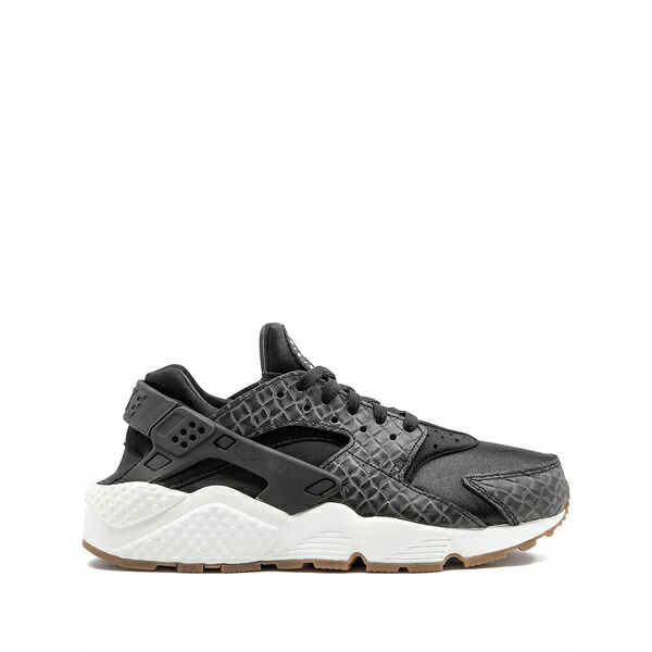 ナイキ レディース スニーカー シューズ Air huarache run prm sneakers Black｜asty