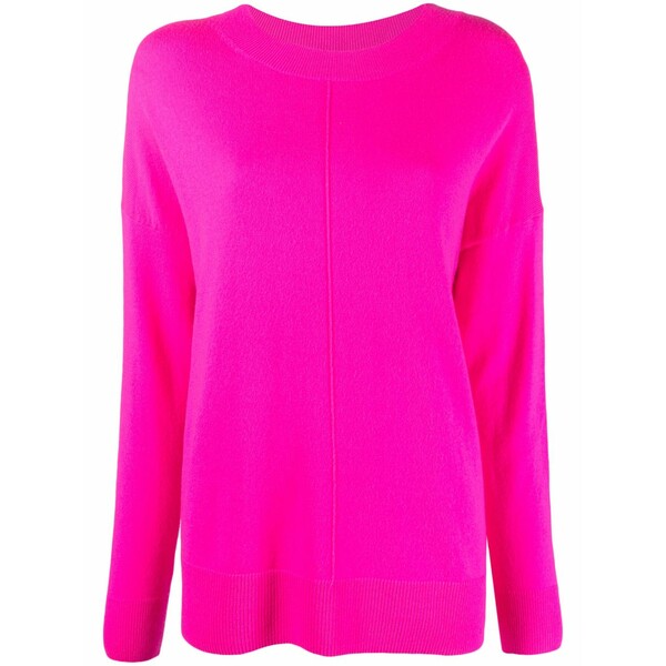 チンティアンドパーカー レディース ニット\u0026セーター アウター Fine-knit crew-neck jumper Pink