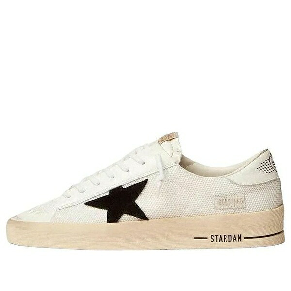 Golden Goose ゴールデングース メンズ スニーカー 【Golden Goose Stardan 'White Black' GMF00328-F003028-10283】 サイズ US_11(29.0cm)|asty