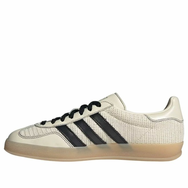 adidas アディダス メンズ スニーカー 【adidas Gazelle Indoor 'Cream White Black' JQ7083】 サイズ US_M_4.5｜asty
