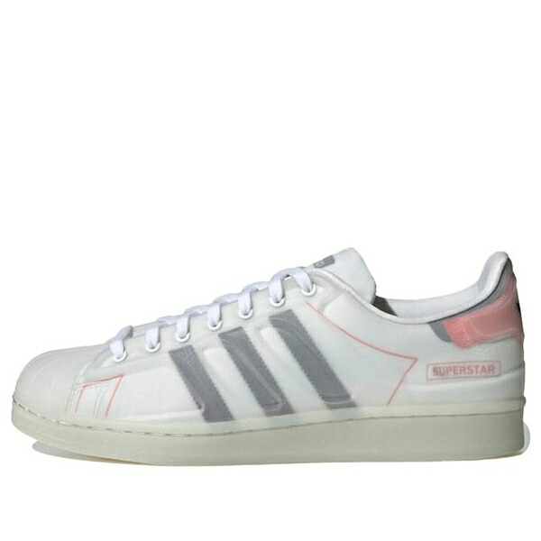 adidas アディダス メンズ スニーカー 【adidas Superstar Futureshell 'White Semi Solar Red' FX5553】 サイズ US_10.5(28.5cm)|asty