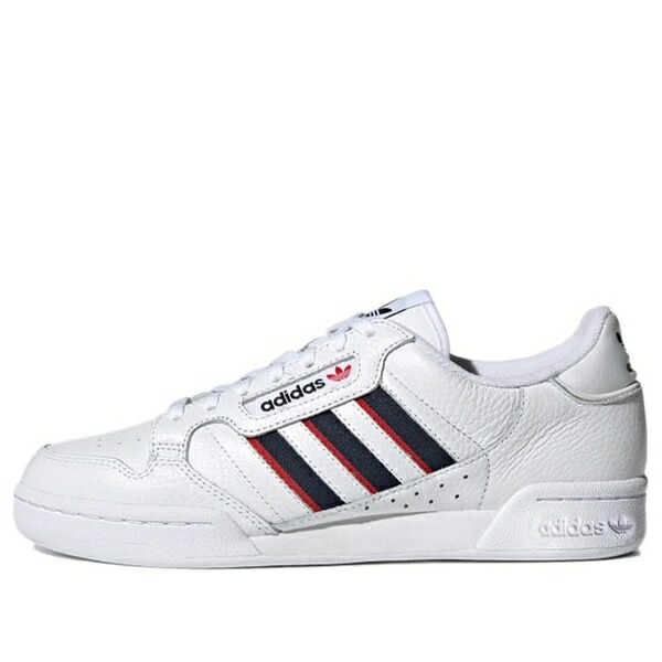 adidas アディダス メンズ スニーカー 【adidas Continental 80 'Stripes - White Vivid Red' FX5090】 サイズ US_M_3.5｜asty