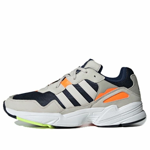 adidas アディダス メンズ スニーカー 【adidas Yung-96 'Raw White Navy' F35017】 サイズ US_7(25.0cm)|asty