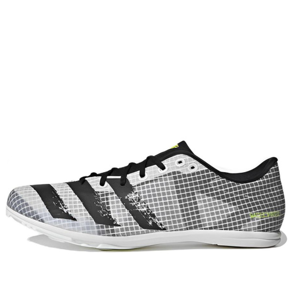adidas アディダス メンズ スニーカー 【adidas Distancestar Spikes Crystal 'White Black' FY0320】 サイズ US_7.5(25.5cm)|asty