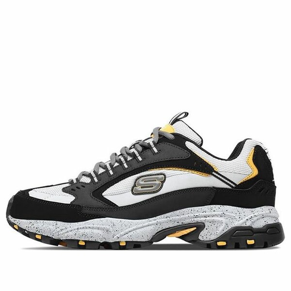 Skechers スケッチャーズ メンズ スニーカー 【Skechers Stamina Low Running Shoes Black 51286-BKGY】 サイズ US_11(29.0cm)|asty