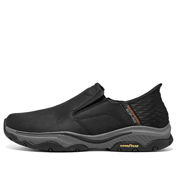 Skechers スケッチャーズ メンズ スニーカー 【Skechers Slip-ins Relaxed Fit Craster Lanigan \'Pure Black\' 204847-BLK】 サイズ US_12(30.0cm)｜asty