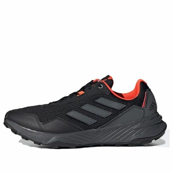 adidas アディダス メンズ スニーカー 【adidas Tracefinder Trail Running Shoes 'Black Solar Red' Q47236】 サイズ US_9(27.0cm)|asty