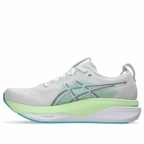 ASICS アシックス メンズ スニーカー 【ASICS Gel-Kayano 33 'White Energy Aqua' 1011C167-100】 サイズ US_12.5(30.5cm)｜asty