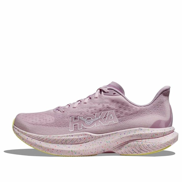 HOKA ONE ONE ホカオネオネ メンズ スニーカー 【HOKA ONE ONE Mach 6 'Pink Twilight Lemonade' 1147790-PGH】 サイズ US_8.5(26.5cm)|asty