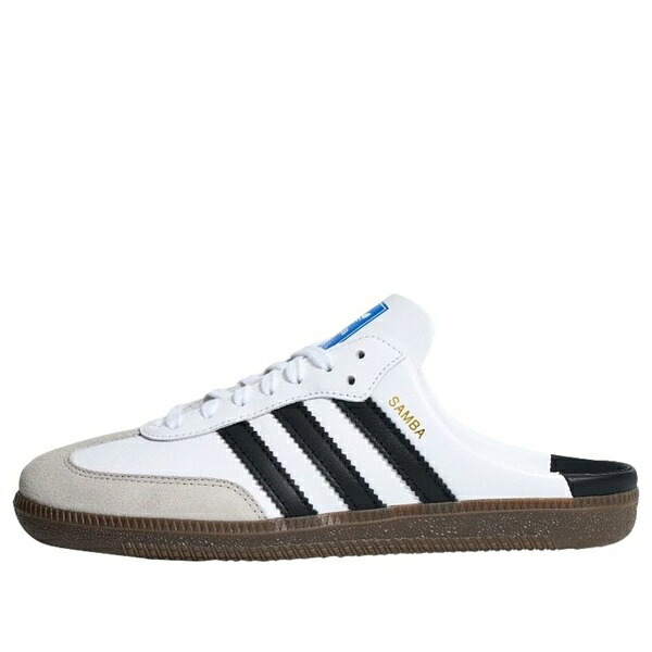 adidas アディダス メンズ スニーカー 【adidas Samba Mules 'White Black' LB3814】 サイズ US_10.5(28.5cm)|asty