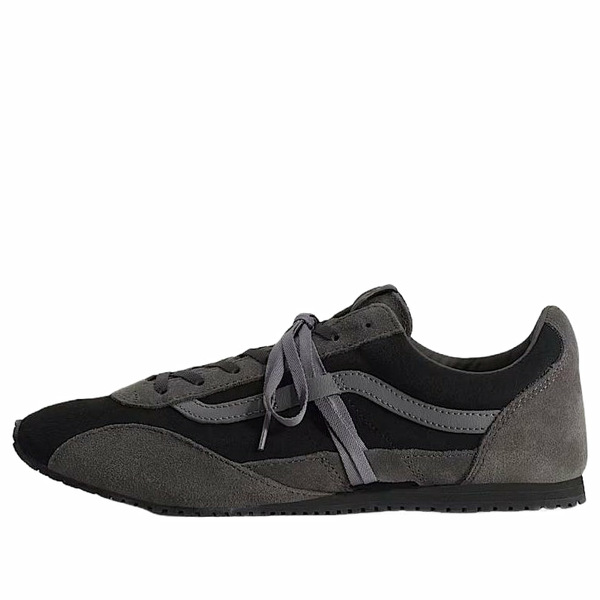 Vans バンズ メンズ スニーカー 【Vans Premium Super Lowpro 'Elevated Suede Black Dark Gray' VN000EHNGAP】 サイズ US_8(26.0cm)|asty