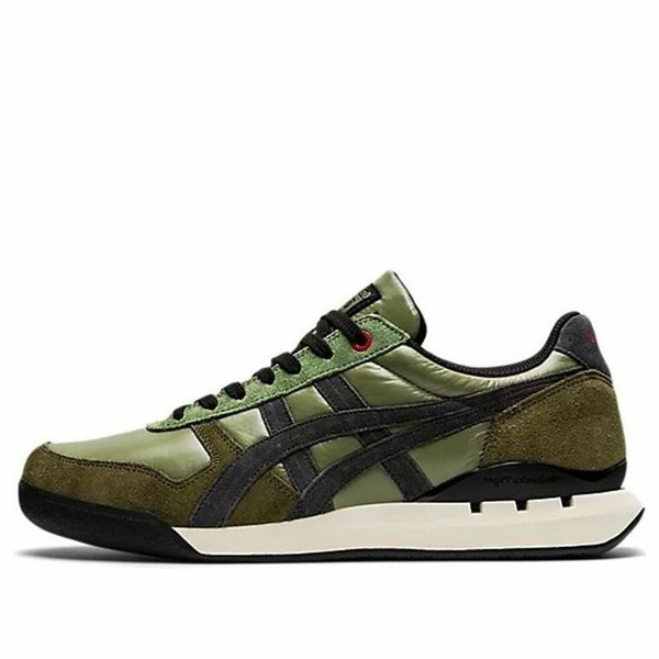Onitsuka Tiger オニツカタイガー メンズ スニーカー 【Onitsuka Tiger Ultimate 81 EX ' Mistletoe Green Graphite Grey' 1183B640-300】 サイズ US_6.5(24.5cm)｜asty