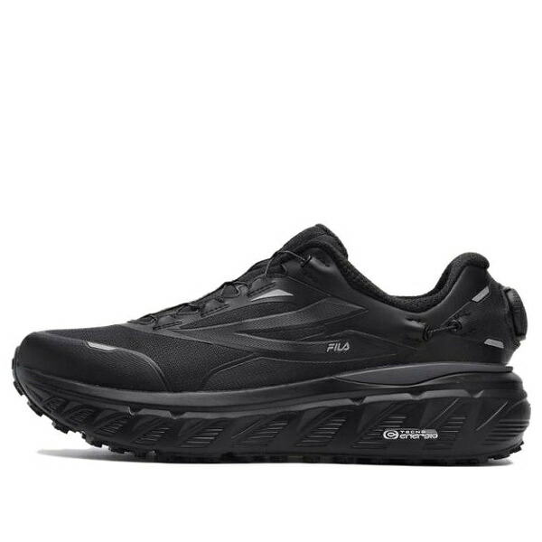 FILA フィラ メンズ スニーカー 【FILA Boa Explorer 'Triple Black' A12M341201FBA】 サイズ US_6.5(24.5cm)|asty