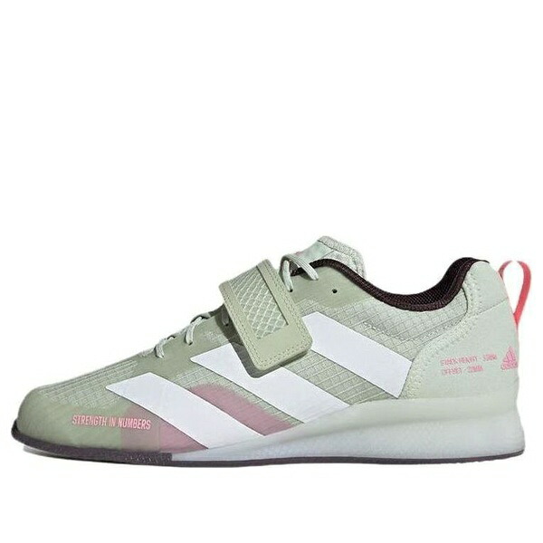 adidas アディダス メンズ スニーカー 【adidas Adipower Weightlifting 3 'Linen Green Beam Pink' GY8925】 サイズ US_9.5(27.5cm)|asty