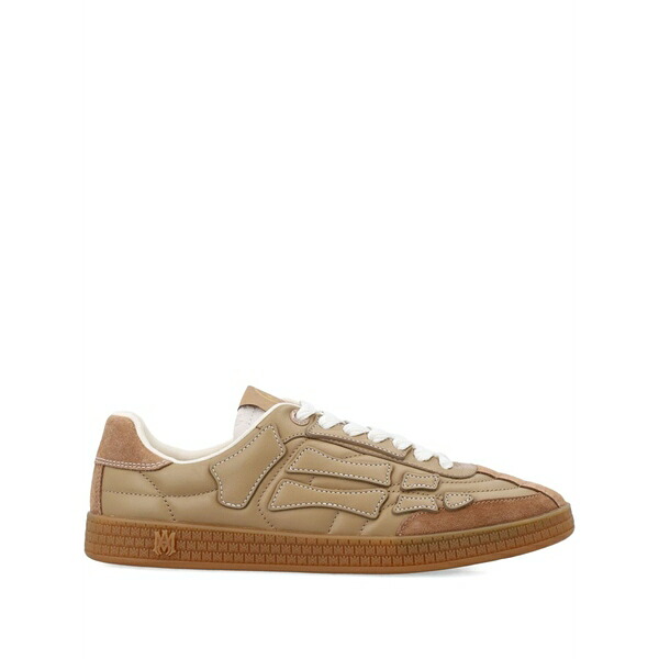 アミリ メンズ スニーカー シューズ Pacific bones leather sneakers  Neutrals