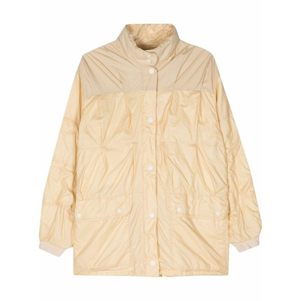 アワーレガシー レディース 上衣＆上衣 アウター  exhaust puffa hooded jacket Yellow