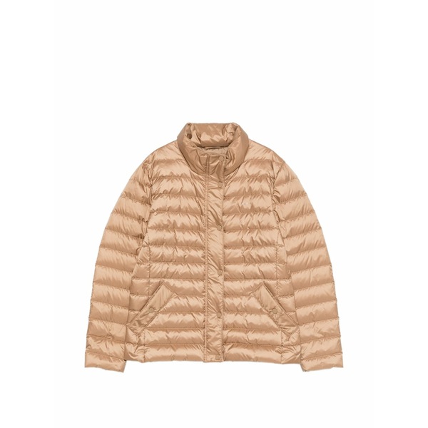 ガント レディース ジャケット＆ブルゾン アウター Bunda quilted puffer jacket Brown｜asty