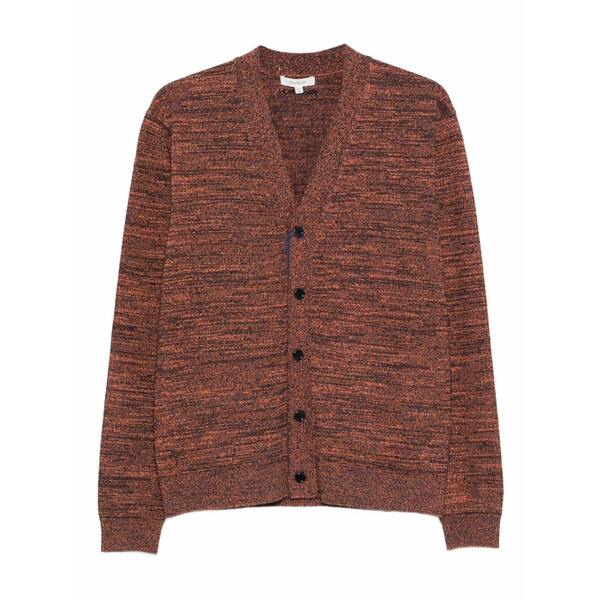 J.W.アンダーソン メンズ ジレー アウター Button-front speckled cardigan Blue
