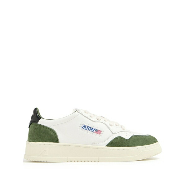 オートリー レディース スニーカー シューズ Medalist leather sneakers White|asty