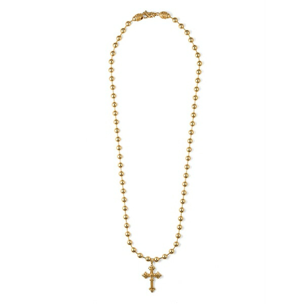 エマニュエレ ビコッキ メンズ 首飾り・チョー鉄道車両 佩び物 Cross pendant necklace Gold