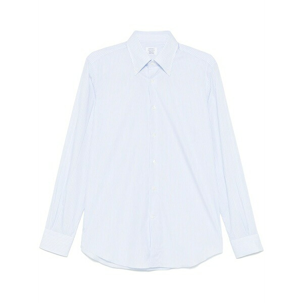 マッザレッリ メンズ シャツ トップス Striped shirt Blue|asty