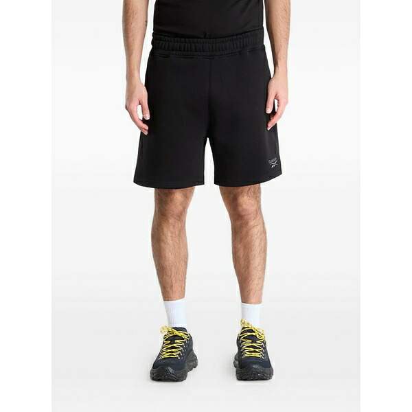 リーボック メンズ カジュアルパンツ ボトムス Elastic waist shorts Black｜asty