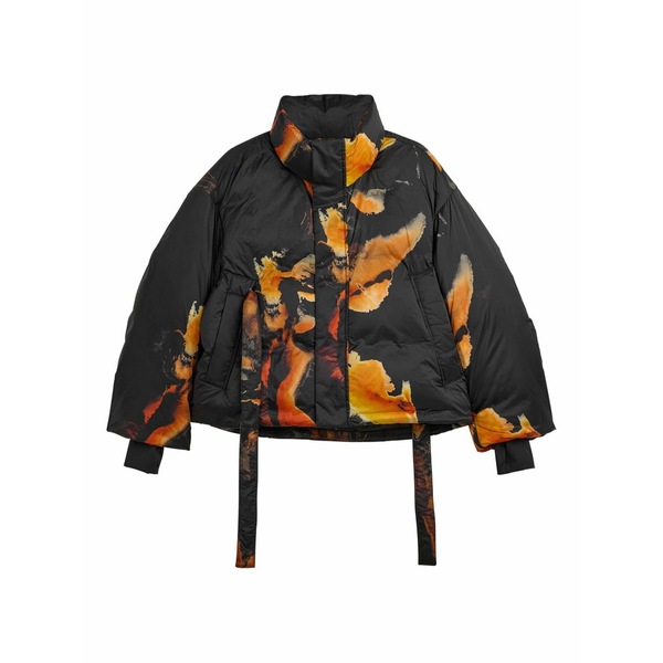ワイスロバート・エドワード・リー レディース 上衣＆上衣 アウター Printed puffer jacket Black