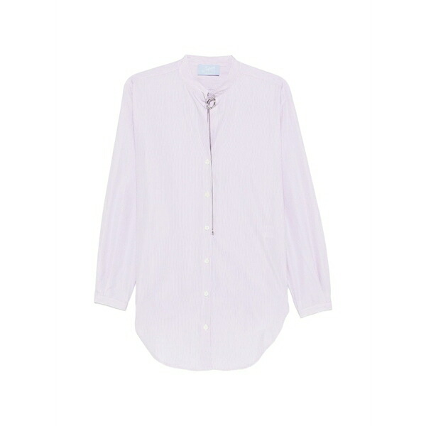 シーフェア レディース シャツ トップス Liona striped shirt Pink|asty