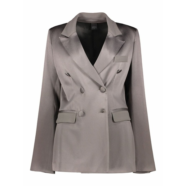 ロレーナアントニアッツィ レディース ジャケット＆ブルゾン アウター Satin blazer Grey｜asty