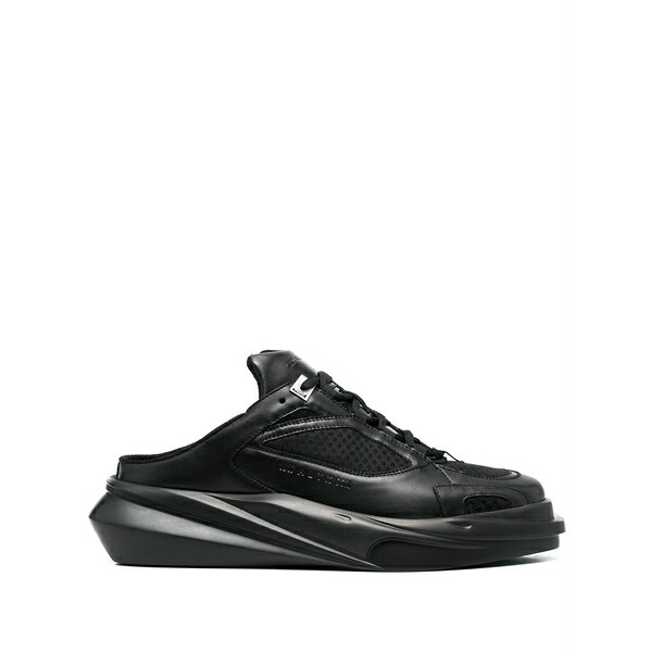 1017 蟻クス 9 エスエム メンズ スニーカー シューズ Mono slip-on sneakers Black