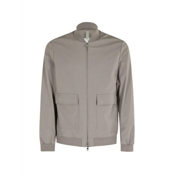 デューノ メンズ 上衣＆上衣 アウター Patch-pocket jacket Neutrals