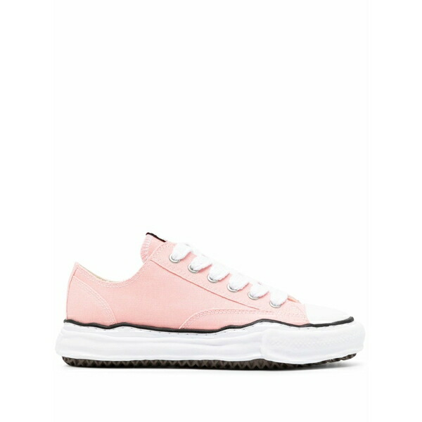 ミハラヤスヒロ メンズ スニーカー シューズ Peterson low-top sneakers Pink｜asty