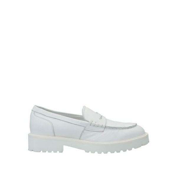 最新な ドンカルズ レディース スリッポン ローファー シューズ Loafers White