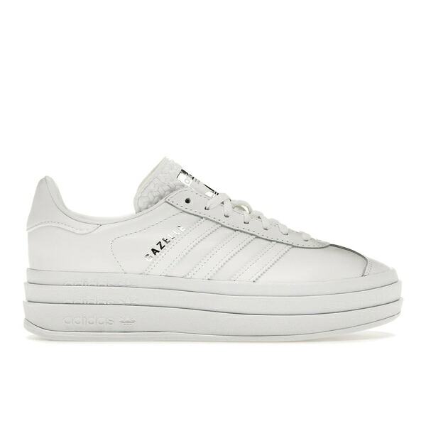 adidas アディダス レディース スニーカー 【adidas Gazelle Bold Triple White (Women\'s)】 サイズ US_W_10 Cloud White/Cloud White/Cloud White