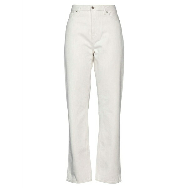 【送料無料】 ペンス レディース デニムパンツ ボトムス Jeans White