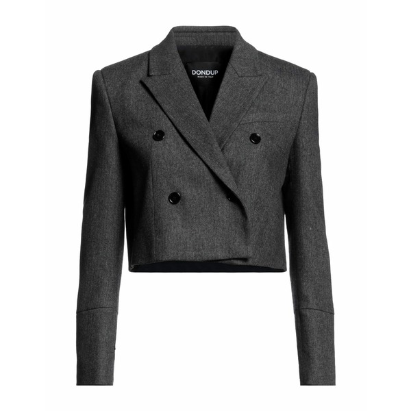 【送料無料】 ドンダップ レディース ジャケット&ブルゾン アウター Blazers Grey|asty