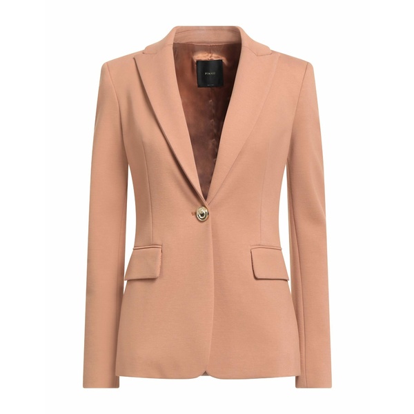 【送料無料】 ピンコ レディース ジャケット＆ブルゾン アウター Blazers Beige｜asty