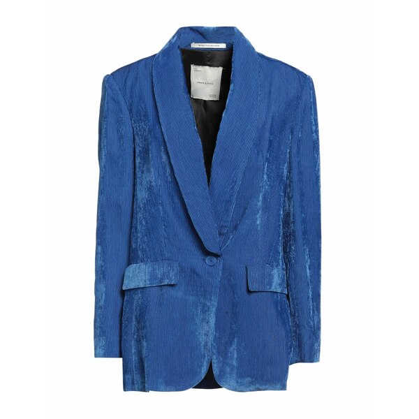 【送料無料】 エマアンドガイア レディース ジャケット＆ブルゾン アウター Blazers Blue｜asty 17,136円