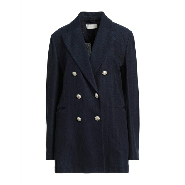 【送料無料】 チルコロ1901 レディース ジャケット＆ブルゾン アウター Blazers Blue