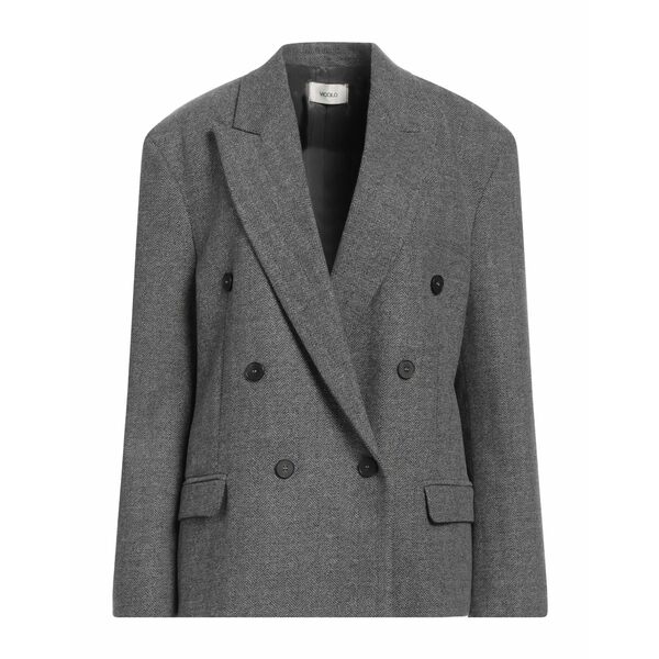【送料無料】 ヴィコロ レディース ジャケット＆ブルゾン アウター Blazers Grey