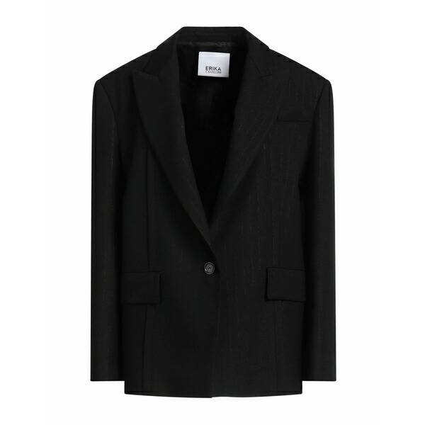 【送料無料】 エリカ・カヴァリーニ レディース ジャケット＆ブルゾン アウター Blazers Black 34,320円