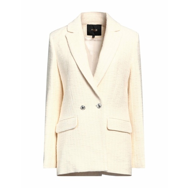 【送料無料】 マージュ レディース ジャケット＆ブルゾン アウター Blazers White