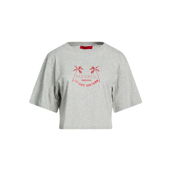 【貨物輸送無料】 マックス アンド コー レディース プルオーバー トップス T-shirts Grey