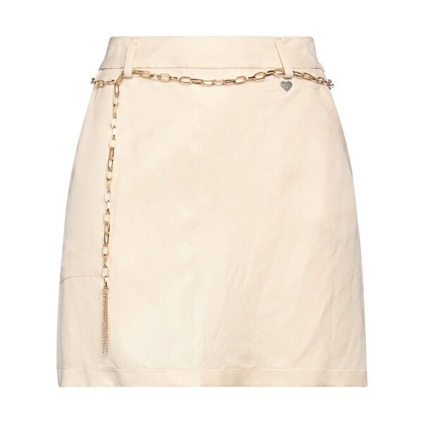 【送料無料】 プリーズ レディース スカート ボトムス Mini skirts Beige