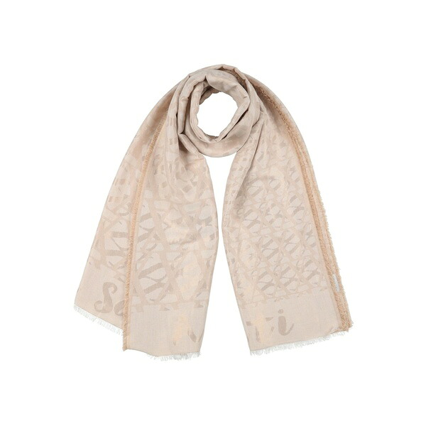 【送料無料】 アレッシアサンティ レディース マフラー・ストール・スカーフ アクセサリー Scarves Beige|asty