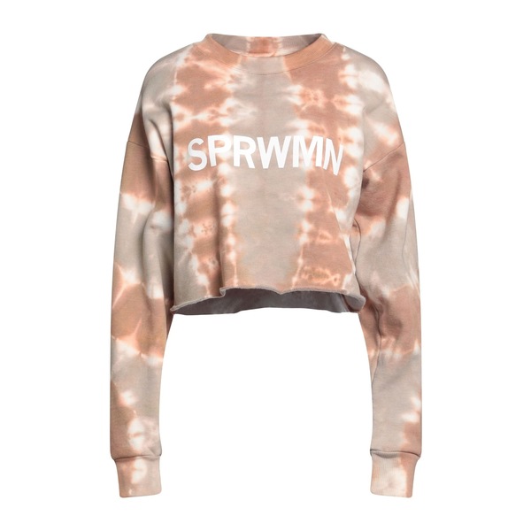 【送料無料】 エスピーアールダブリューエムエヌ レディース パーカー・スウェットシャツ アウター Sweatshirts Orange
