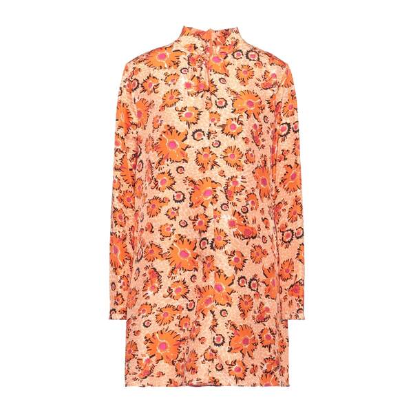 【送料無料】 アン アン ロンドリー レディース ワンピース トップス Mini dresses Orange