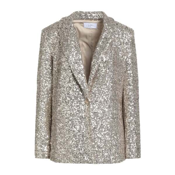 【送料無料】 ソーアリュール レディース ジャケット＆ブルゾン アウター Blazers Beige｜asty