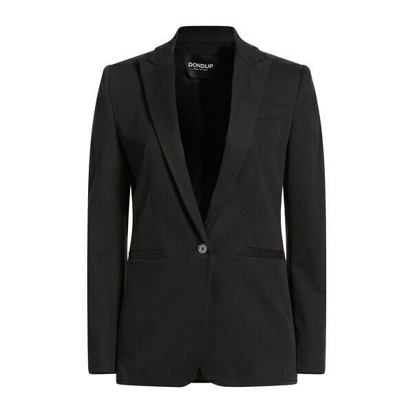 【送料無料】 ドンダップ レディース ジャケット＆ブルゾン アウター Blazers Black